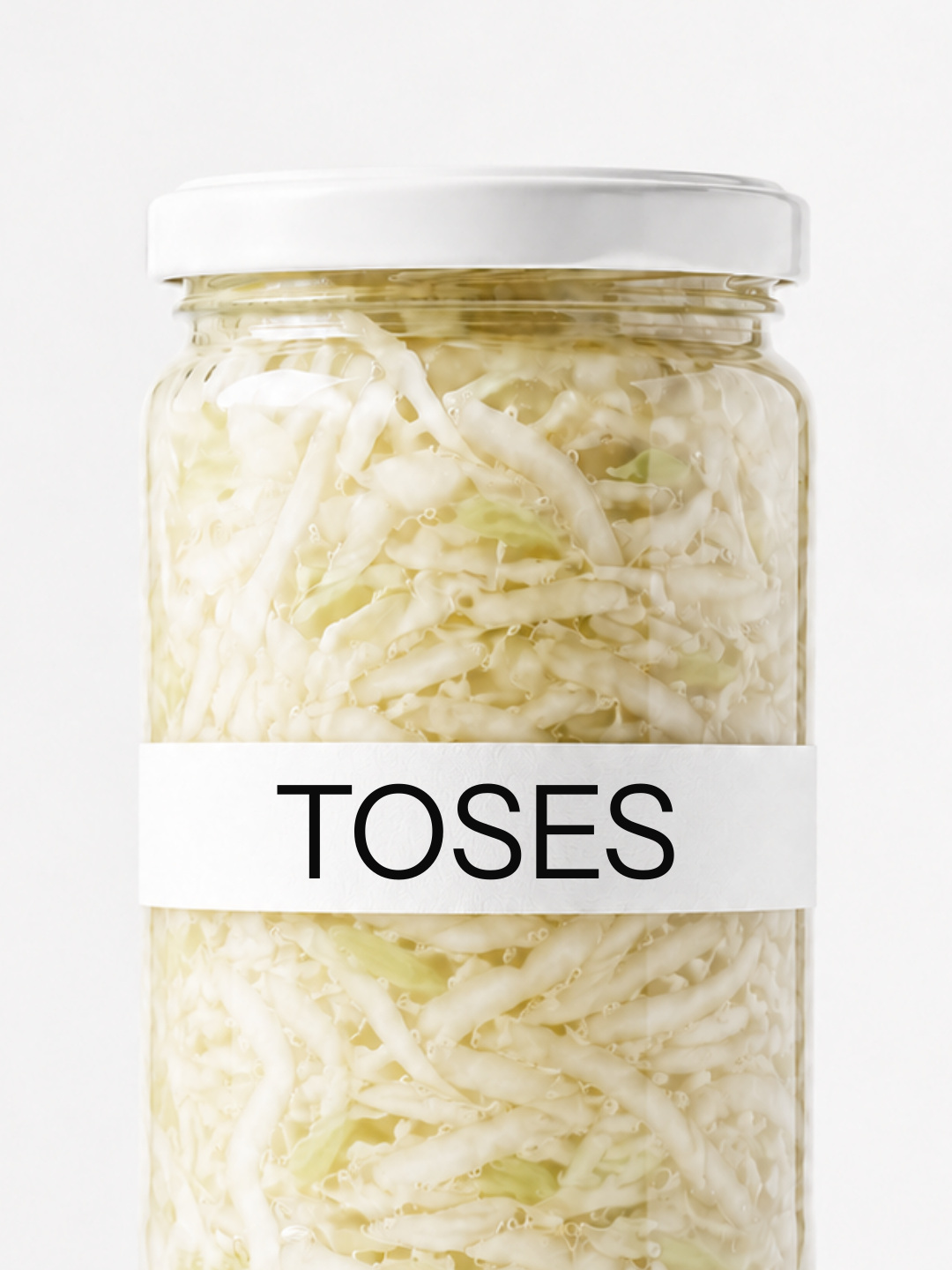 תקריב צנצנת TOSES